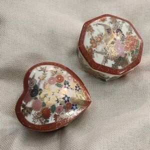 Floral Decorative Trinket Boxes